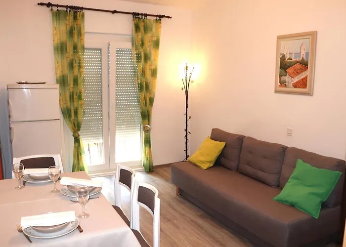 Апартаменты A 3 With Terrace Garden And Sea View
